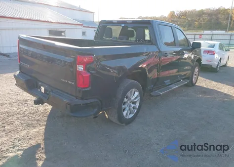 2021 Chevrolet Silverado 1500 2Wd Short Bed Custom из США, поврежденный, VIN 1GCPWBEK8MZ344938